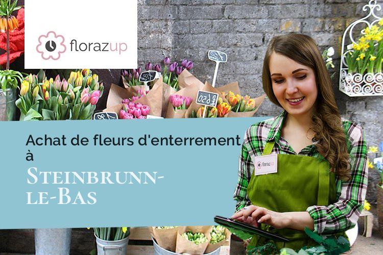 créations florales pour des obsèques à Steinbrunn-le-Bas (Haut-Rhin/68440)