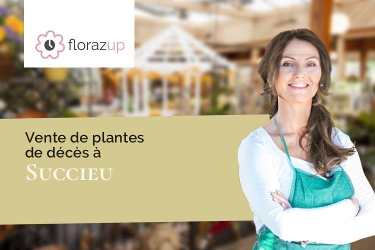 coupes de fleurs pour des funérailles à Succieu (Isère/38300)