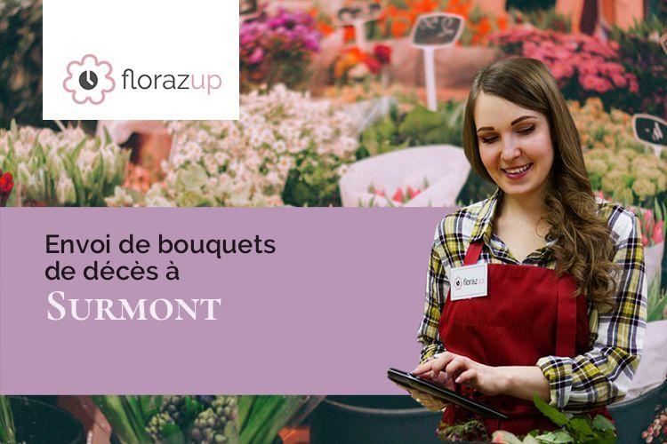 compositions florales pour une crémation à Surmont (Doubs/25380)