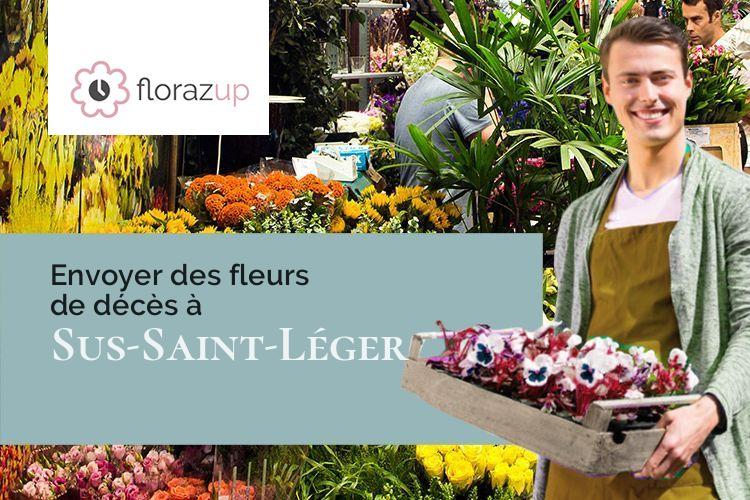 créations de fleurs pour une crémation à Sus-Saint-Léger (Pas-de-Calais/62810)