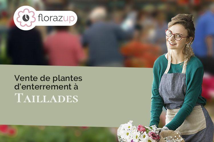 coeur de fleurs pour un deuil à Taillades (Vaucluse/84300)