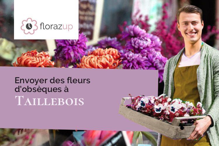 créations florales pour un deuil à Taillebois (Orne/61100)