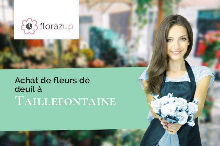 créations florales pour un deuil à Taillefontaine (Aisne/02600)