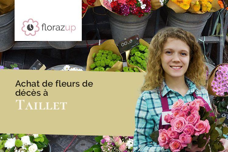 compositions florales pour un enterrement à Taillet (Pyrénées-Orientales/66400)