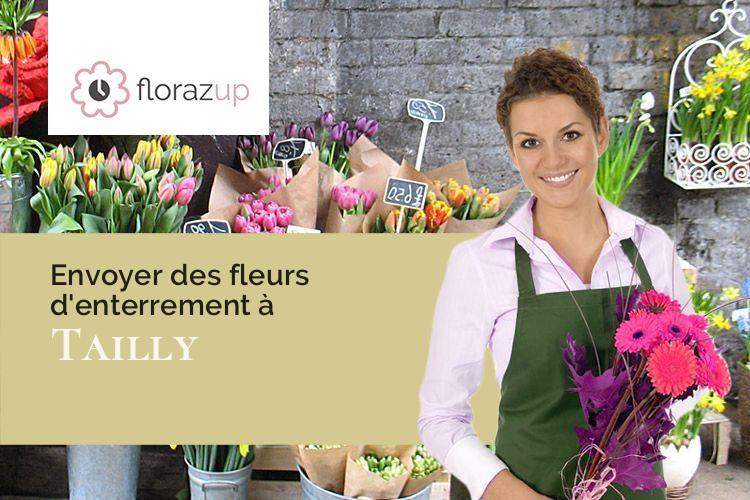 coupes de fleurs pour un enterrement à Tailly (Ardennes/08240)