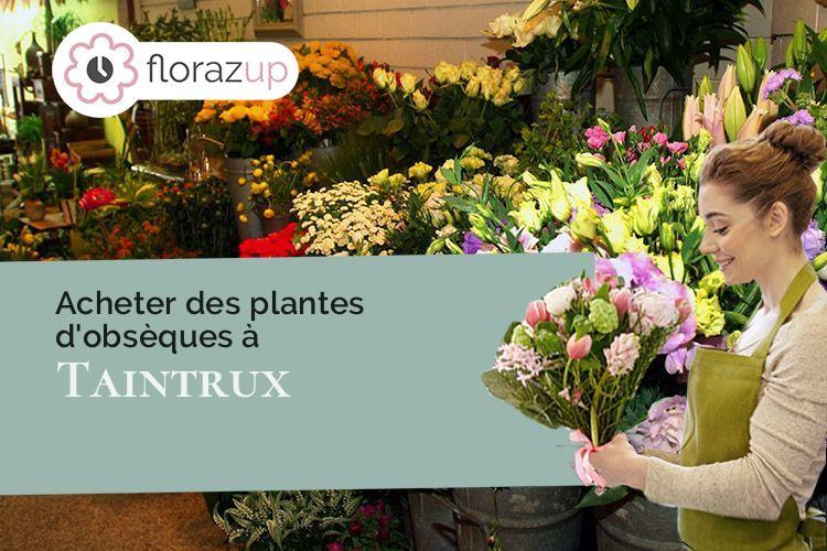 fleurs deuil pour un deuil à Taintrux (Vosges/88100)