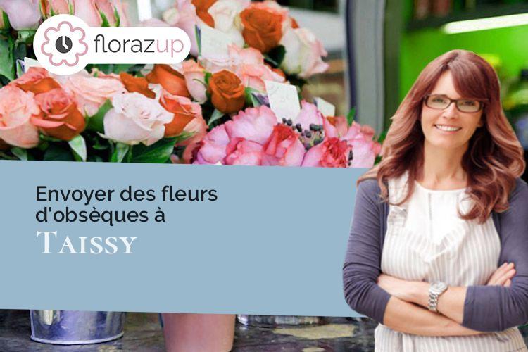 compositions florales pour une crémation à Taissy (Marne/51500)