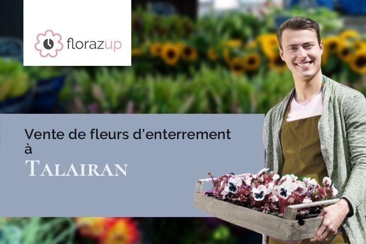 fleurs deuil pour un deuil à Talairan (Aude/11220)