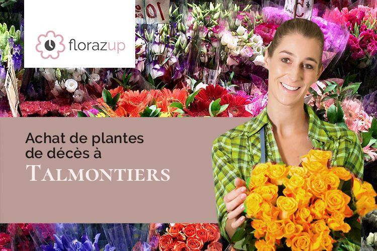 couronnes florales pour une crémation à Talmontiers (Oise/60590)