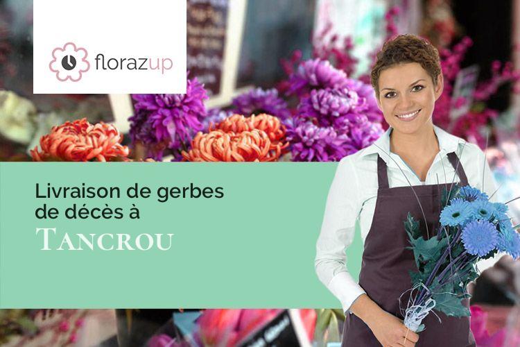 créations florales pour des obsèques à Tancrou (Seine-et-Marne/77440)