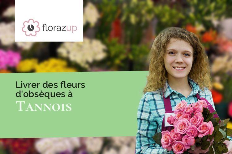 créations florales pour des funérailles à Tannois (Meuse/55000)