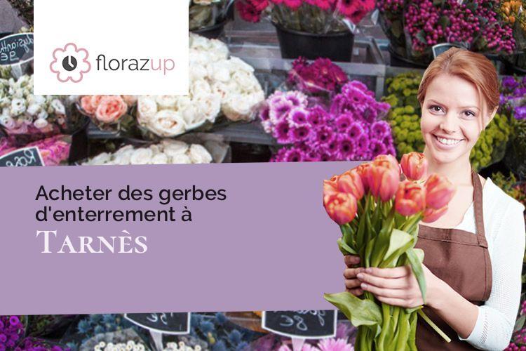 couronnes florales pour des obsèques à Tarnès (Gironde/33240)