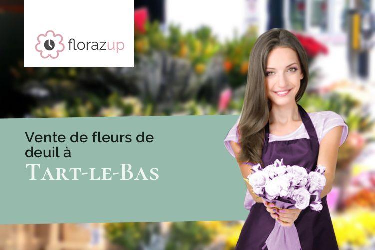 gerbes de fleurs pour un décès à Tart-le-Bas (Côte-d'Or/21110)