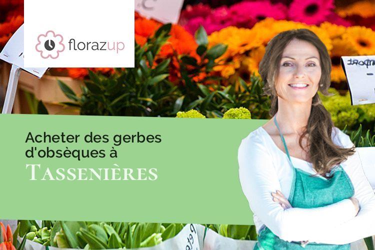 compositions de fleurs pour un enterrement à Tassenières (Jura/39120)