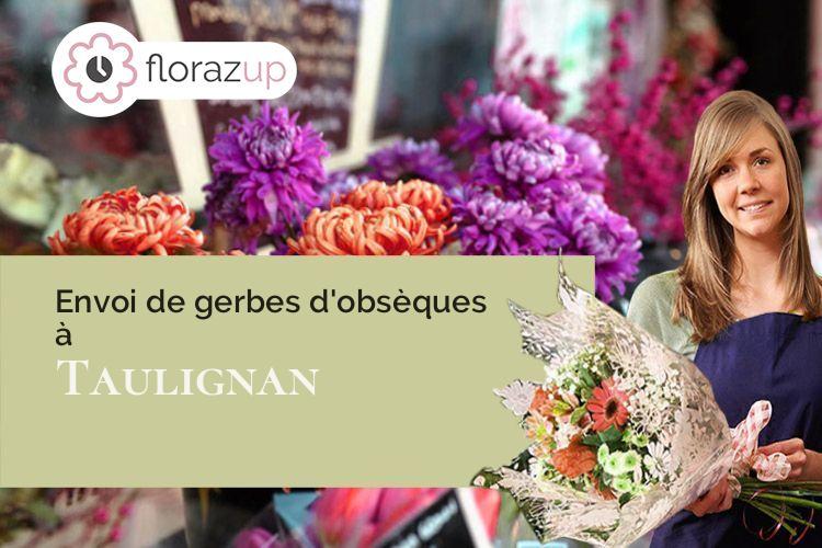 fleurs deuil pour un deuil à Taulignan (Drôme/26770)