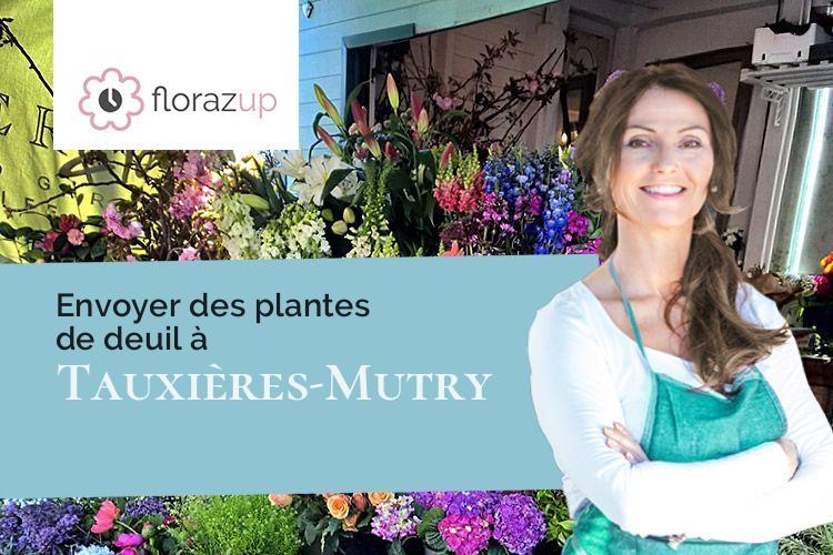 coupes de fleurs pour un deuil à Tauxières-Mutry (Marne/51150)