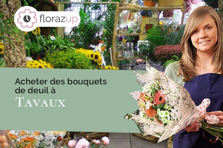 compositions florales pour une crémation à Tavaux (Jura/39500)