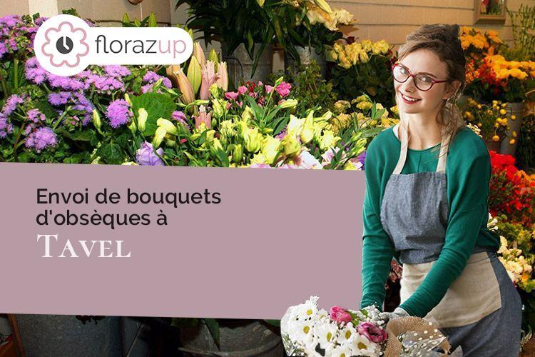 bouquets de fleurs pour une crémation à Tavel (Gard/30126)