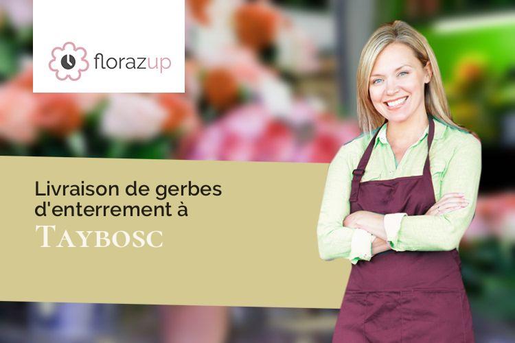 créations florales pour un enterrement à Taybosc (Gers/32120)