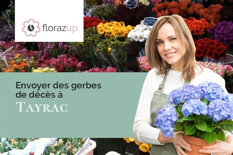 compositions de fleurs pour une crémation à Tayrac (Lot-et-Garonne/47270)