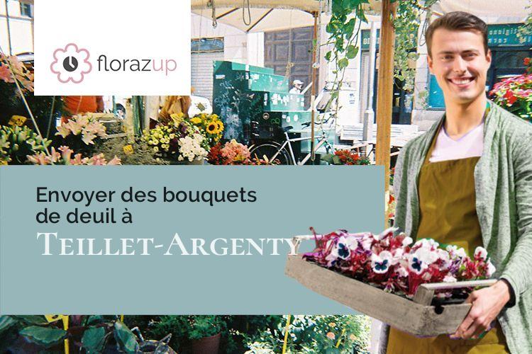 créations florales pour une crémation à Teillet-Argenty (Allier/03410)