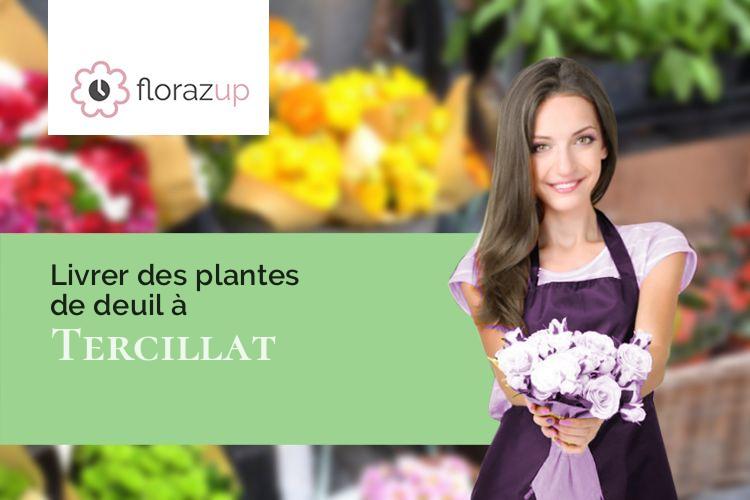 coupes de fleurs pour des funérailles à Tercillat (Creuse/23350)