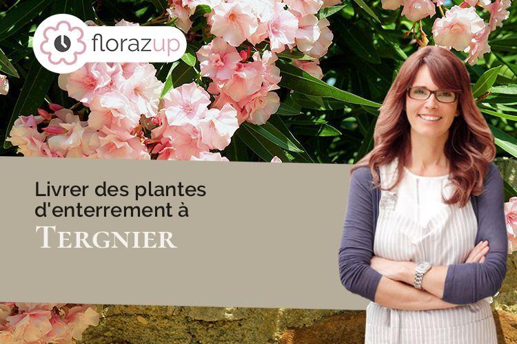 gerbes de fleurs pour des obsèques à Tergnier (Aisne/02700)