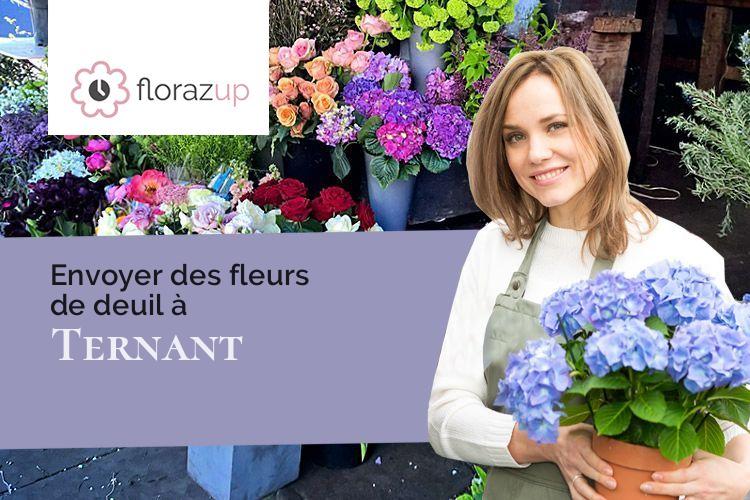 créations florales pour une crémation à Ternant (Charente-Maritime/17400)