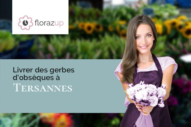 couronnes florales pour une crémation à Tersannes (Haute-Vienne/87360)