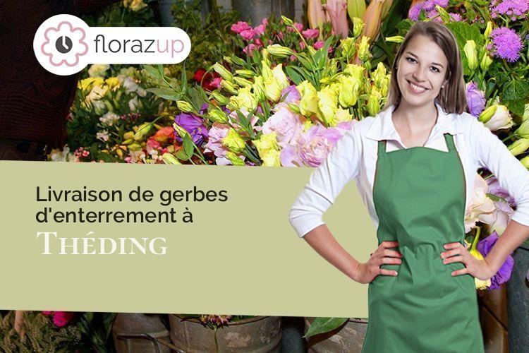 bouquets de fleurs pour une crémation à Théding (Moselle/57450)