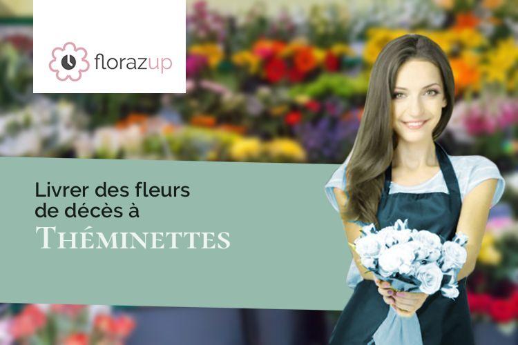 fleurs deuil pour une crémation à Théminettes (Lot/46120)