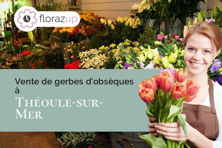 compositions florales pour des obsèques à Théoule-sur-Mer (Alpes-Maritimes/06590)