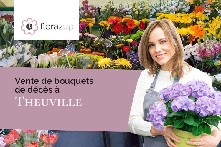 créations florales pour des obsèques à Theuville (Val-d'Oise/95810)