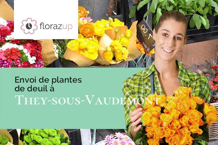 bouquets de fleurs pour des funérailles à They-sous-Vaudemont (Meurthe-et-Moselle/54930)