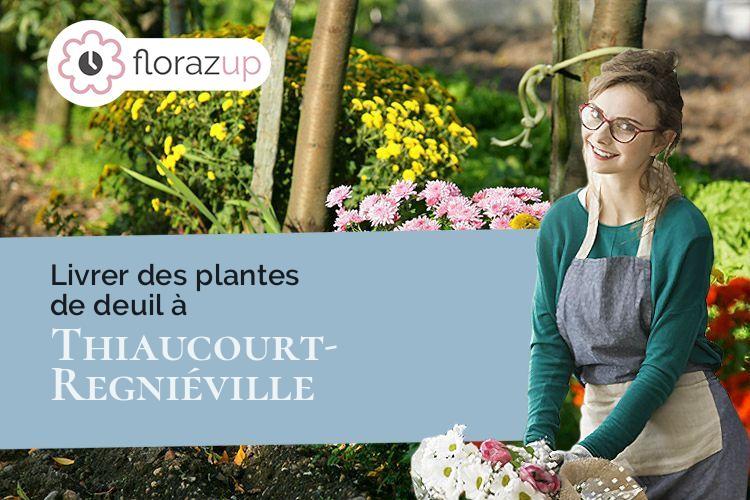 compositions florales pour des obsèques à Thiaucourt-Regniéville (Meurthe-et-Moselle/54470)