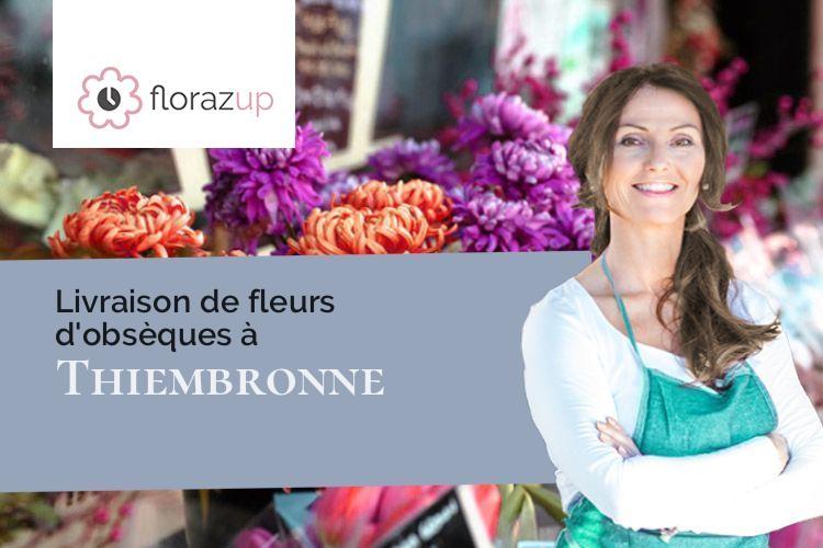 compositions florales pour un décès à Thiembronne (Pas-de-Calais/62560)