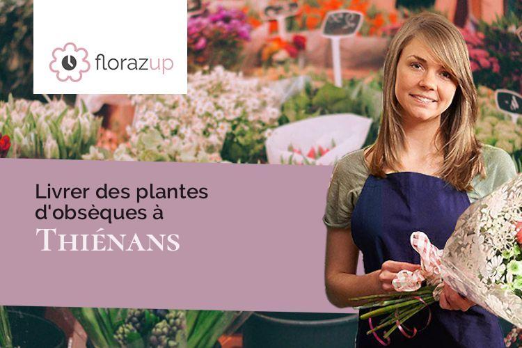 compositions florales pour un enterrement à Thiénans (Haute-Saône/70230)