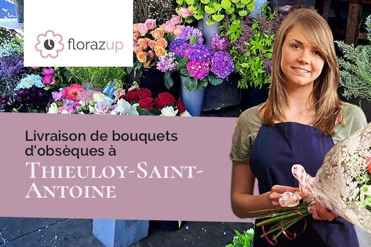 couronnes florales pour une crémation à Thieuloy-Saint-Antoine (Oise/60210)