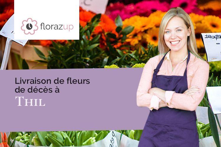 bouquets de fleurs pour des obsèques à Thil (Marne/51220)