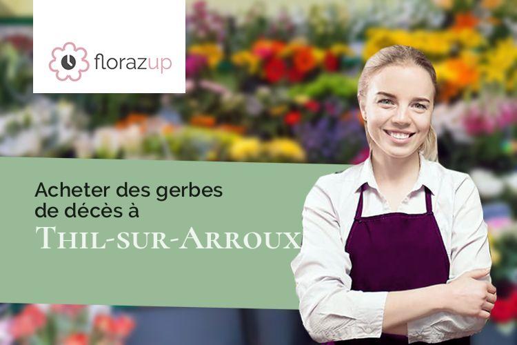 créations florales pour un décès à Thil-sur-Arroux (Saône-et-Loire/71190)