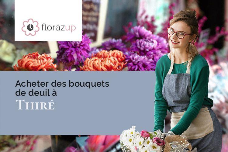 bouquets de fleurs pour un enterrement à Thiré (Vendée/85210)