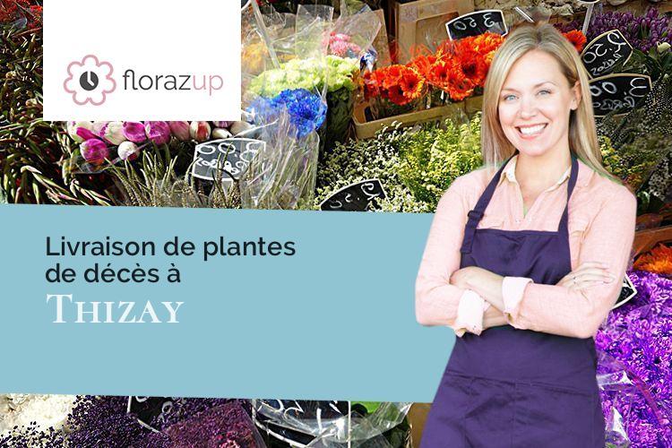 fleurs deuil pour un deuil à Thizay (Indre-et-Loire/37500)