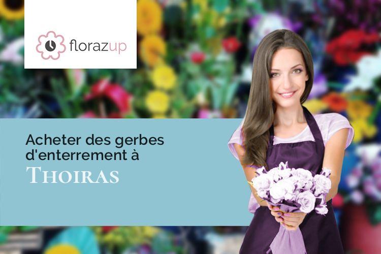 coupes de fleurs pour un décès à Thoiras (Gard/30140)