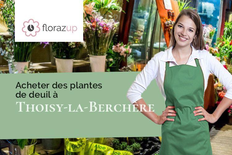 compositions florales pour un décès à Thoisy-la-Berchère (Côte-d'Or/21210)