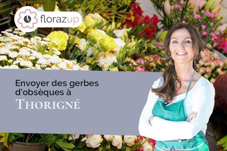 coupes de fleurs pour un deuil à Thorigné (Deux-Sèvres/79370)