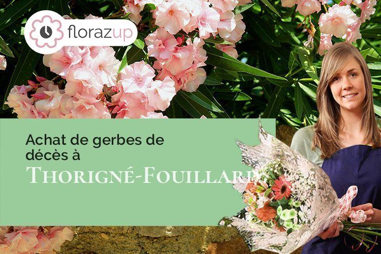créations florales pour un décès à Thorigné-Fouillard (Ille-et-Vilaine/35235)