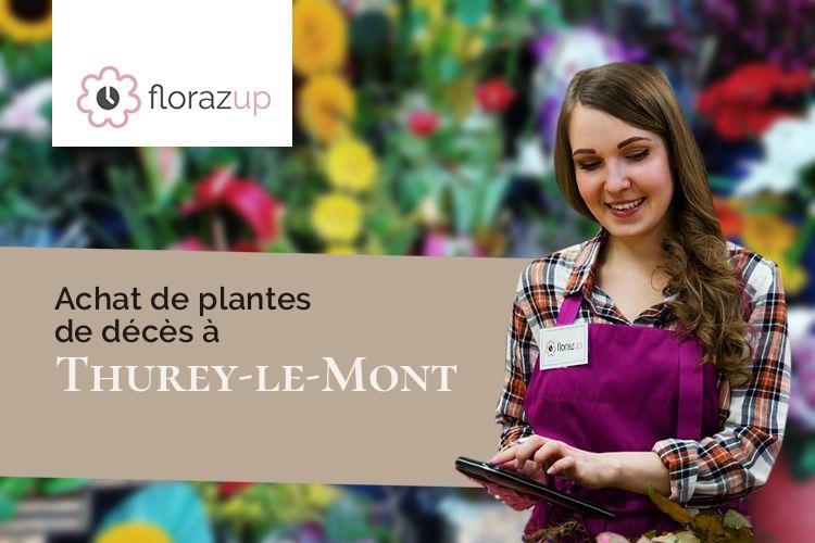 bouquets de fleurs pour une crémation à Thurey-le-Mont (Doubs/25870)