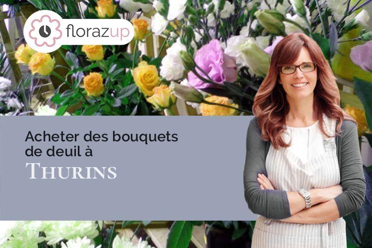 gerbes de fleurs pour un décès à Thurins (Rhône/69510)