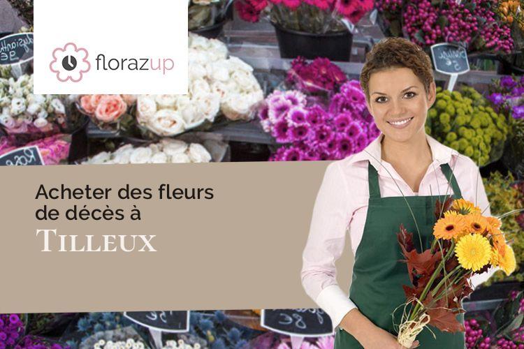 couronnes florales pour des obsèques à Tilleux (Vosges/88300)