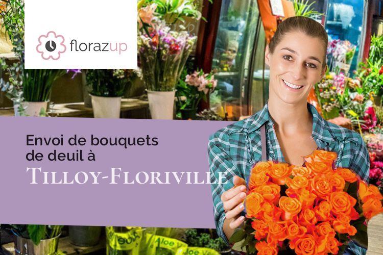 compositions florales pour une crémation à Tilloy-Floriville (Somme/80220)